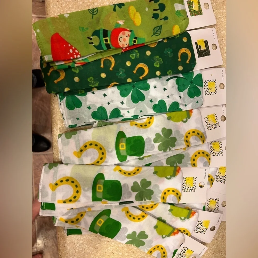 10 St Patrick’s Day Bandana’s NEW